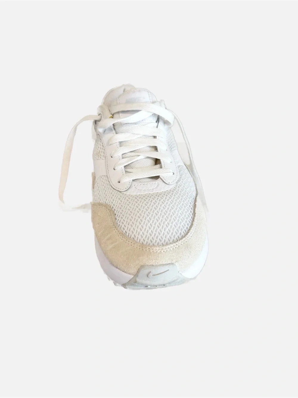 Nike Women's Air Max Sneakers in White and Beige